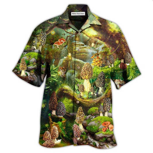 Hawaiian Shirt / Adults / S Mushroom You Can Trust Me I Have Good More ls Mushroom - Hawaiian Shirt - Reefox