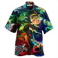 Hawaiian Shirt / Adults / S Turtle Amazing Neon Flash - Hawaiian Shirt - Reefox