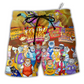 Beach Short / Adults / S Cat Aerobics Instructor - Beach Short Reefox - Owls Matrix LTD