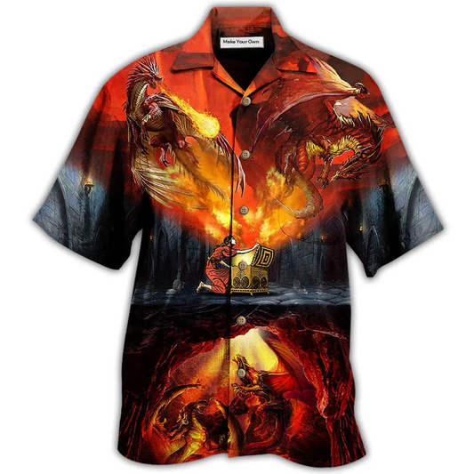 Hawaiian Shirt / Adults / S Dragon Amazing Love Life - Hawaiian Shirt - Reefox