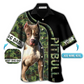 Hawaiian Shirt / Adults / S Pitbull Camo Best Dog Dad Personalized - Hawaiian Shirt - Reefox