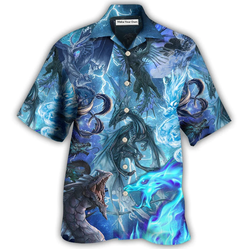 Dragon Ice Magical Life - Hawaiian Shirt - Reefox