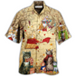 Hawaiian Shirt / Adults / S Cat In The Melody Of Life - Hawaiian Shirt - Reefox