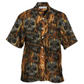 Hawaiian Shirt / Adults / S Skull Bullet Head Shot Fire - Hawaiian Shirt - Reefox