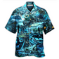 Hawaiian Shirt / Adults / S Train Ghost Honor - Hawaiian Shirt - Reefox