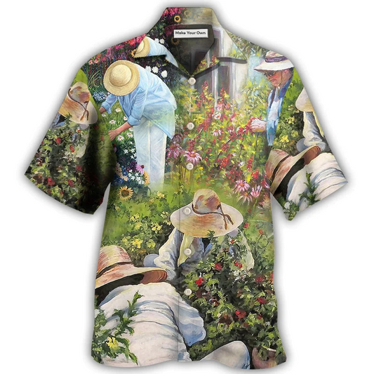 Hawaiian Shirt / Adults / S Gardening Peaceful Life - Hawaiian Shirt - Reefox