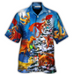 Hawaiian Shirt / Adults / S Christmas Dragon Family In Love Light Art Style - Hawaiian Shirt - Reefox
