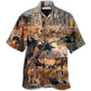 Hawaiian Shirt / Adults / S Animals If It Flies It Dies If It Hops It Drops With Vintage Style - Hawaiian Shirt - Reefox