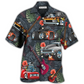 Hawaiian Shirt / Adults / S Hot Rod Guitar I Like Hot Rods And Guitars - Hawaiian Shirt - Reefox