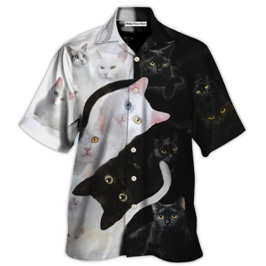 Hawaiian Shirt / Adults / S Cat Are Better Than - Hawaiian Shirt - Reefox