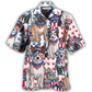 Hawaiian Shirt / Adults / S Dog Independence Day Dogs - Hawaiian Shirt - Reefox