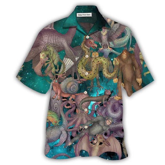 Hawaiian Shirt / Adults / S Animals Make It Scared - Hawaiian Shirt - Reefox