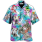 Hawaiian Shirt / Adults / S Greyhound Tropical Leaf Style - Hawaiian Shirt - Reefox