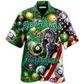 Hawaiian Shirt / Adults / S Billiard Rub My Balls For Good Luck America - Hawaiian Shirt - Reefox