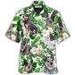 Hawaiian Shirt / Adults / S Australian Cattle Dog Green Tropical Lover Style - Hawaiian Shirt - Reefox