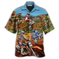 Hawaiian Shirt / Adults / S Bike Dirt Bike Cool Style - Hawaiian shirt - Reefox