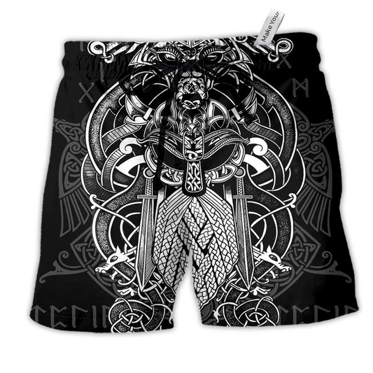 Viking Warrior Blood So Amazing Viking - Beach Short Reefox - Owls Matrix LTD