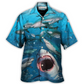 Hawaiian Shirt / Adults / S Shark That Hunt in Packs - Hawaiian Shirt - Reefox