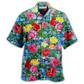 Hawaiian Shirt / Adults / S Rose Flowers Love Is A Rose That Blooms Forever - Hawaiian Shirt - Reefox