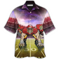 Hawaiian Shirt / Adults / S American Football Mysterious Sky Cool Style - Hawaiian Shirt - Reefox
