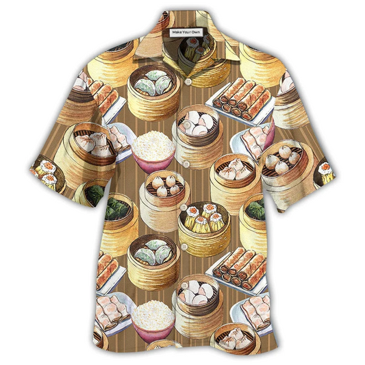 Hawaiian Shirt / Adults / S Food Delicious Dimsum Meal - Hawaiian Shirt - Reefox