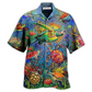 Hawaiian Shirt / Adults / S Turtle Have A Turtley Awesome Day - Hawaiian Shirt - Reefox