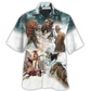 Hawaiian Shirt / Adults / S Hunting Snow Mountain Cool - Hawaiian Shirt - Reefox