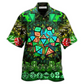 Hawaiian Shirt / Adults / S D20 Glowing Kaleidoscope Dice - Hawaiian Shirt - Reefox