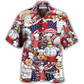 Hawaiian Shirt / Adults / S Chef Independence Day American Having Fun - Hawaiian Shirt - Reefox