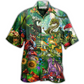 Hawaiian Shirt / Adults / S Dragon Mushroom Love Forest - Hawaiian Shirt - Reefox