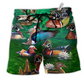 Beach Short / Adults / S Duck All You Need Is Love - Beach Short Reefox - Owls Matrix LTD