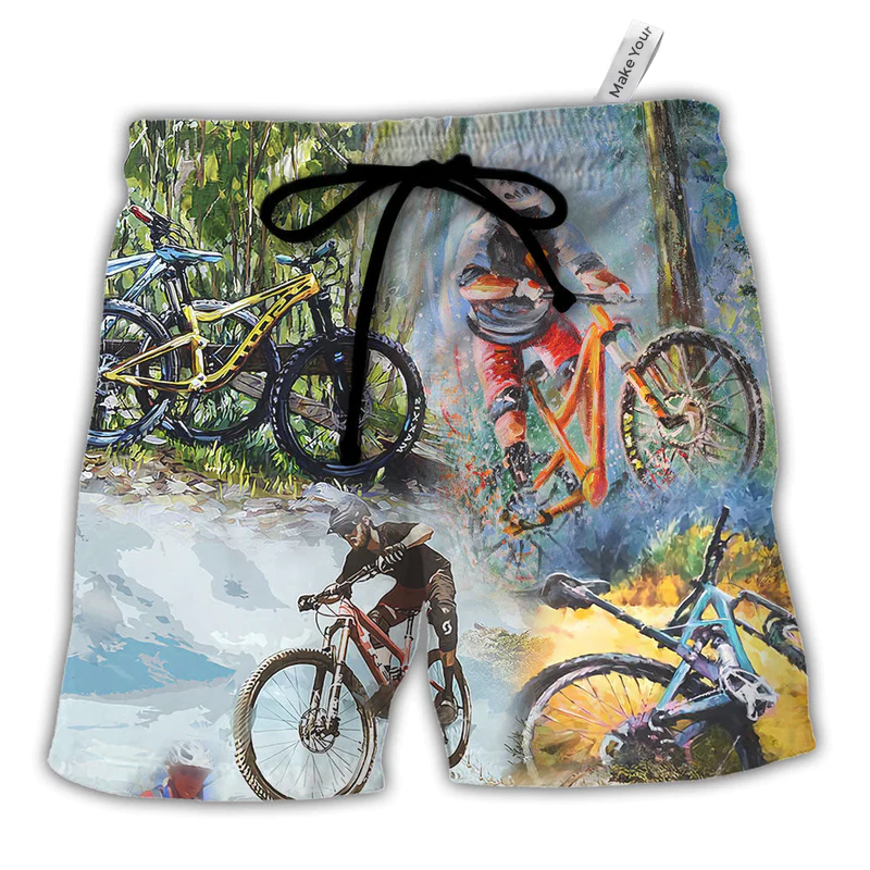 Mountain Biking Don't Be Jealous Just Because You Can't Ride Like Me - Beach Short Reefox