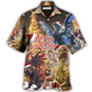 Hawaiian Shirt / Adults / S Dragon Gold Merry Christmas Amazing - Hawaiian Shirt - Reefox