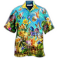Hawaiian Shirt / Adults / S Butterfly Easter Have A Blessed Butterfly - Hawaiian Shirt - Reefox