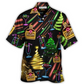 Hawaiian Shirt / Adults / S Wine Rum Christmas Neon Art Drinking - Hawaiian Shirt - Reefox