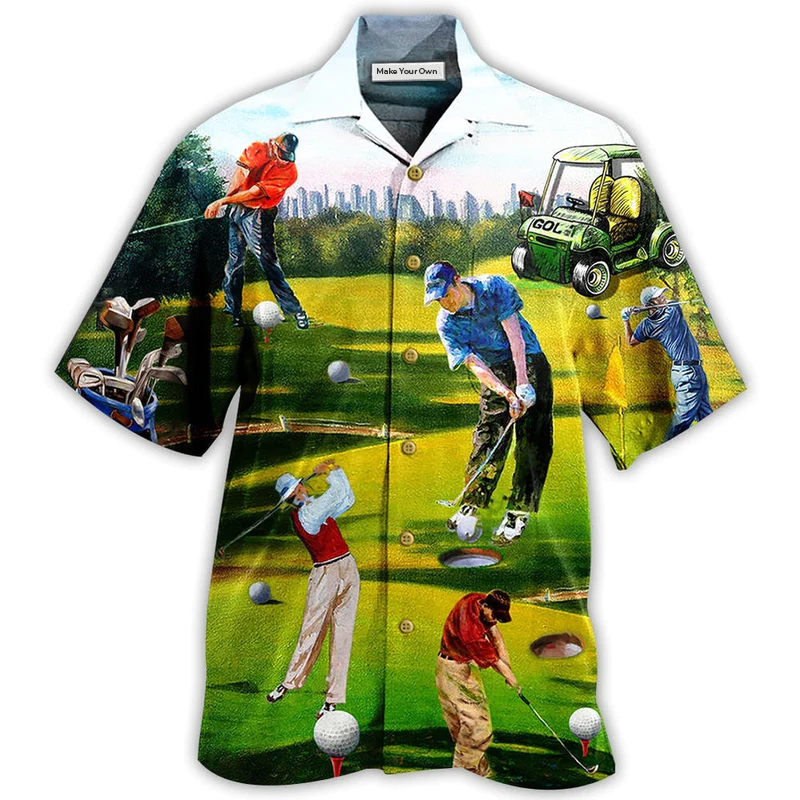 Hawaiian Shirt / Adults / S Golf Love It - Hawaiian Shirt - Reefox