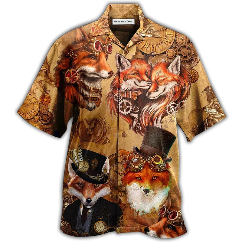 Hawaiian Shirt / Adults / S Fox Old Magic - Hawaiian Shirt - Reefox