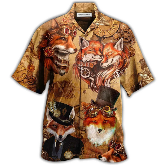 Hawaiian Shirt / Adults / S Fox Old Magic - Hawaiian Shirt - Reefox
