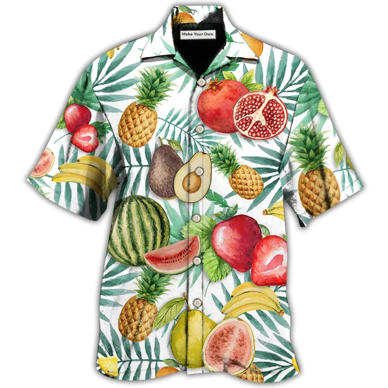 Hawaiian Shirt / Adults / S Fruit All I Need Is Fruits - Hawaiian Shirt - Reefox