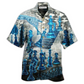 Hawaiian Shirt / Adults / S Chess Is Like A Game Blue - Hawaiian Shirt - Reefox