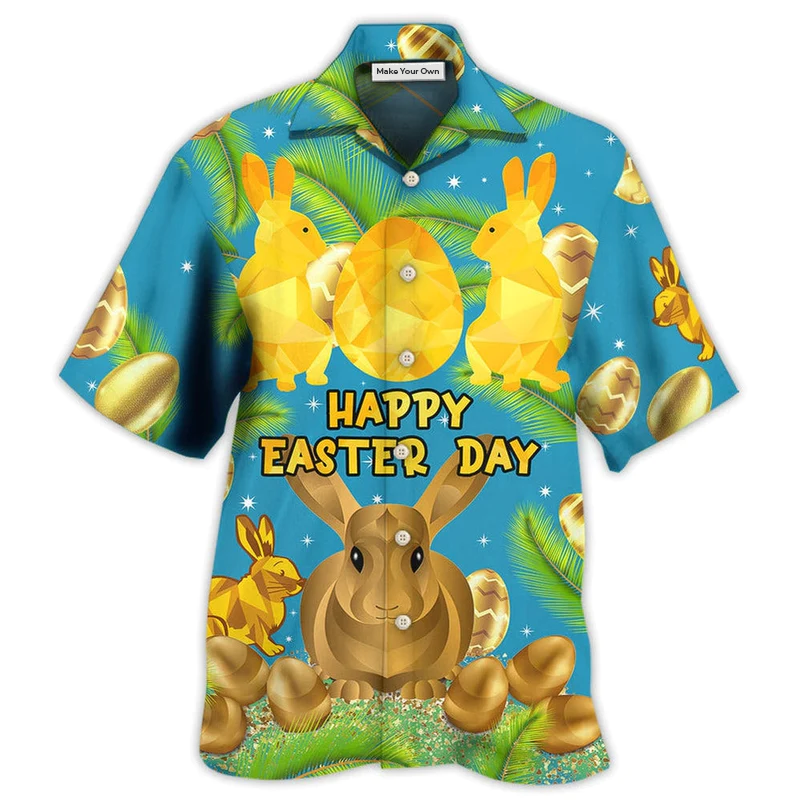 Hawaiian Shirt / Adults / S Easter Rabbit The Great Gift Of Easter - Hawaiian Shirt - Reefox