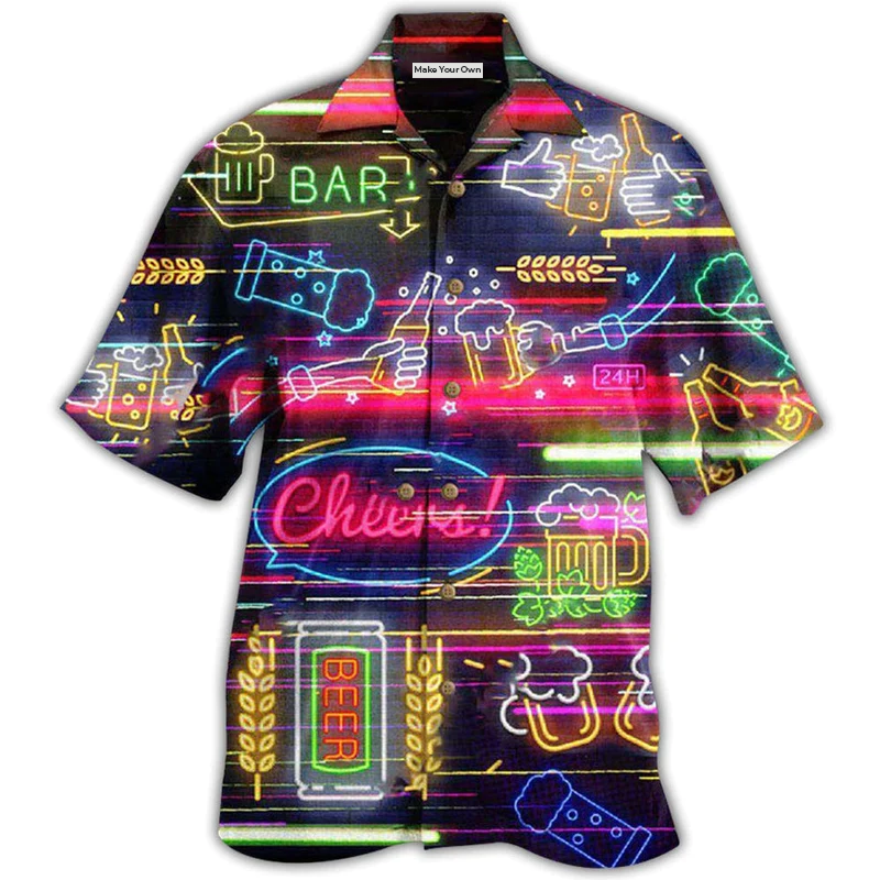 Hawaiian Shirt / Adults / S Beer Life Is Brewtiful - Hawaiian Shirt - Reefox