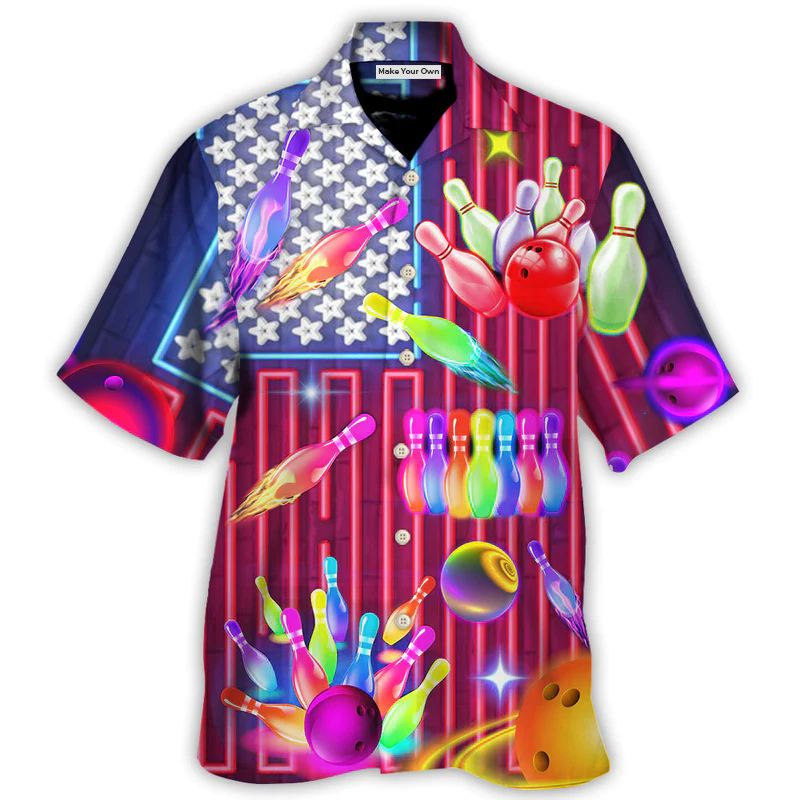 Bowling Independence Day Stunning - Hawaiian Shirt
