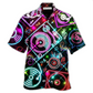 Hawaiian Shirt / Adults / S Music Record Player In Memory - Hawaiian Shirt - Reefox