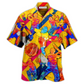 Hawaiian Shirt / Adults / S Cricket Life Is Better With Cricket In Blue - Hawaiian Shirt - Reefox