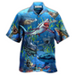 Hawaiian Shirt / Adults / S Shark What If Megalodon Was Alive - Hawaiian Shirt - Reefox