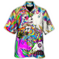 Hawaiian Shirt / Adults / S Hippie Unicorn Dream For Wonderland - Hawaiian Shirt - Reefox