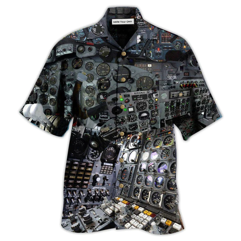 Hawaiian Shirt / Adults / S Pilot Once A Pilot Always A Pilot - Hawaiian Shirt - Reefox