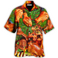 Hawaiian Shirt / Adults / S BBQ Food Lover Chicken Style - Hawaiian Shirt - Reefox