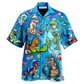 Hawaiian Shirt / Adults / S Dinosaur Sorry The Nice Nurse Is On Vacation - Hawaiian Shirt - Reefox